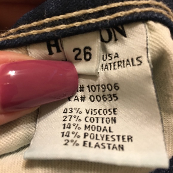 HUDSON Made in the USA Beth Midrise bootcut premium blue jeans - Picture 8 of 9